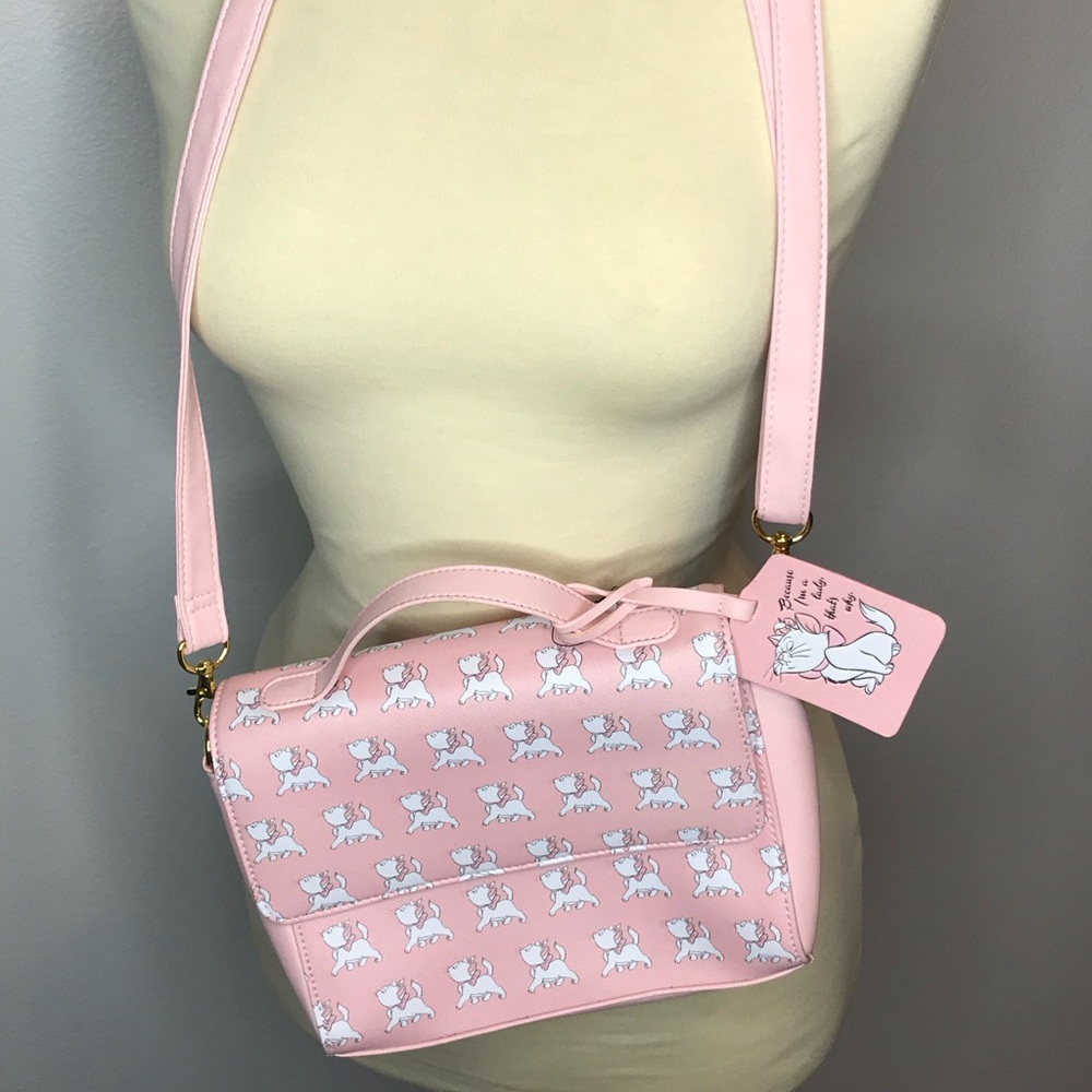 Disney Loungefly Marie the cat crossbody purse